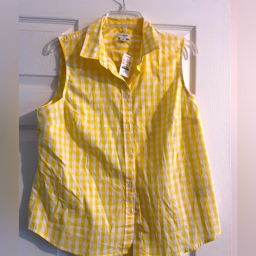 Cute Summer J crew sleeveless NWT